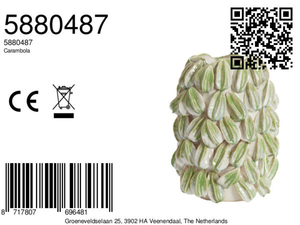 light&livingcarambolakeramiekvaascrème+groen–35x33x47cm-8a
