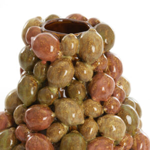 light&livingcitrusvaaskeramiekbruin-oranje+groen–ø23x27cm-633