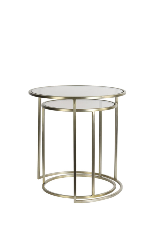 light&livingduartebijzettafelsglasbruinenlichtgoud–ø40x45+ø50x52cm-1