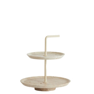 light&livingetagèrecagliovansteen2-laagstravertinzandcrème–ø24x26cm-1