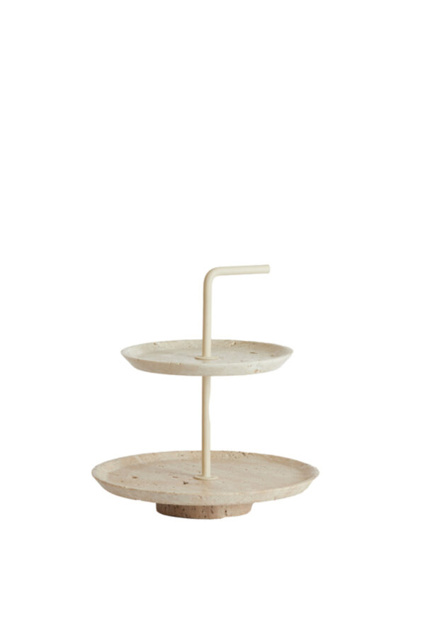 light&livingetagèrecagliovansteen2-laagstravertinzandcrème–ø24x26cm-1