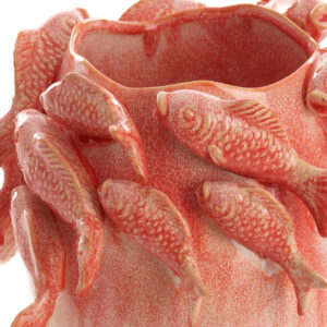 light&livingfishvaaskeramiekkoraal+crème–29x28,5x27cm-329