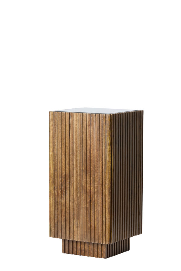 light&livinggaturazuildonkerhoutmetbruinglas–30x30x60cm-1