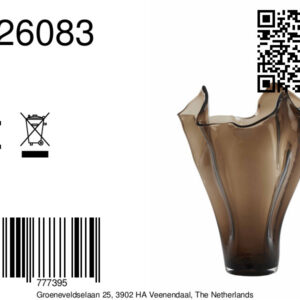 light&livingglazenvaasaioraindonkerbruin–ø42x53cm-8a