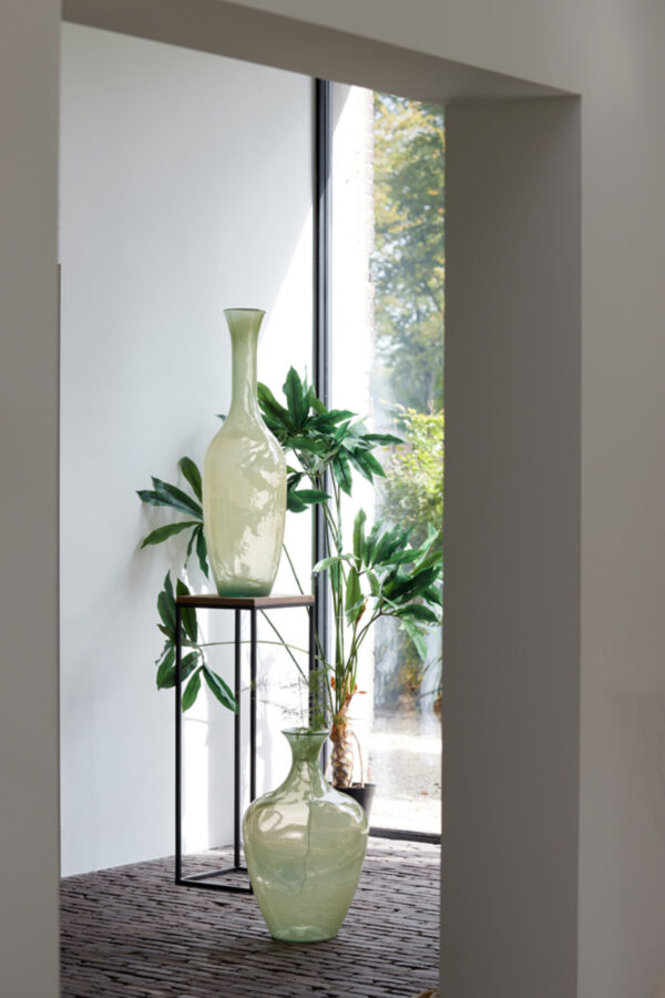 light&livingglazenvaasimanoinmelklichtgeel–ø30x100cm-1