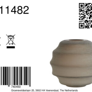 light&livingglazenvaasnayoromatlichtbruin–ø32,5x29cm-8a