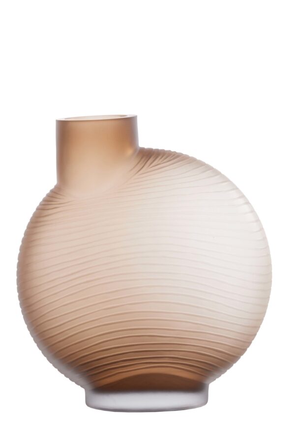 light&livingglazenvaastornainbruin–33x16,5x36,5cm-1