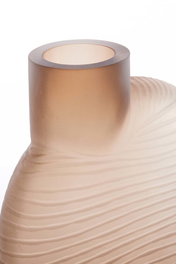 light&livingglazenvaastornainbruin–33x16,5x36,5cm-785