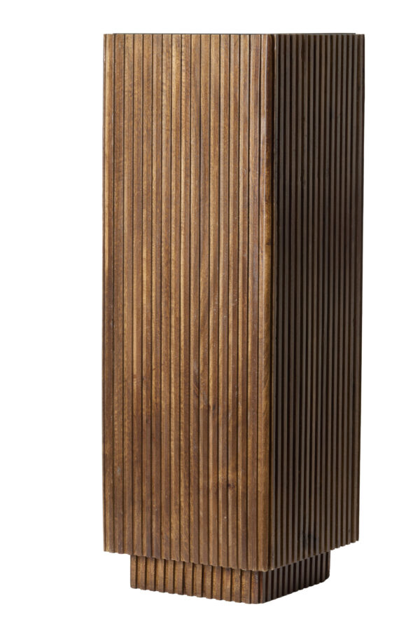 light&livinghoutenzuilgaturaindonkerbruinmetglas–35x35x100cm-1