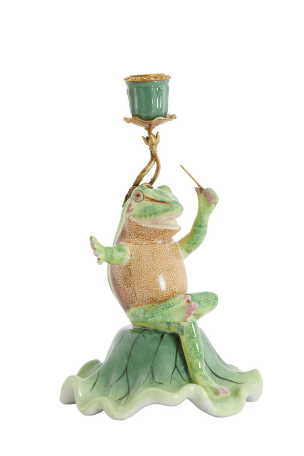 light&livingkandelaarfroggroen+brons-15x15x24cm-1