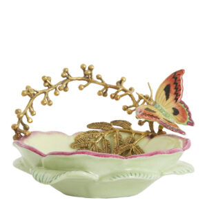 light&livingkandelaarfrogkeramiekgroenbrons–17x15x25cm-1