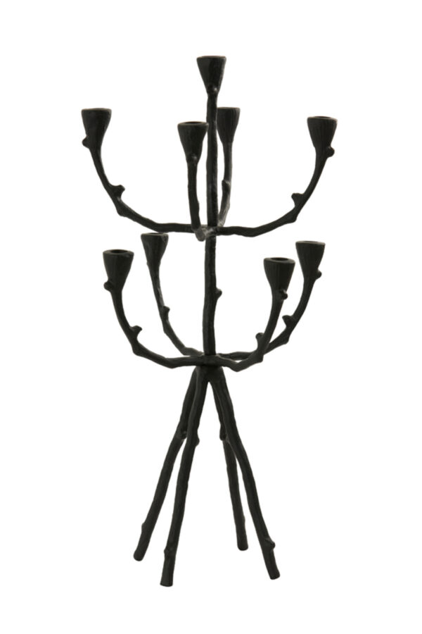 light&livingkandelaarranica9lzwart–29x29x63,5cm-1