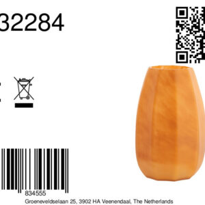 light&livingkaramelkleurigevaasbradleyvanglas–ø23x38cm-8a