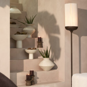 light&livingkeramiekenvaasajudainmatcrème-zand–ø31x33,5cm-7e7
