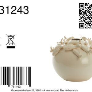 light&livingkeramiekenvaasfishincrèmeuitvoering–ø41,5x32cm-8a