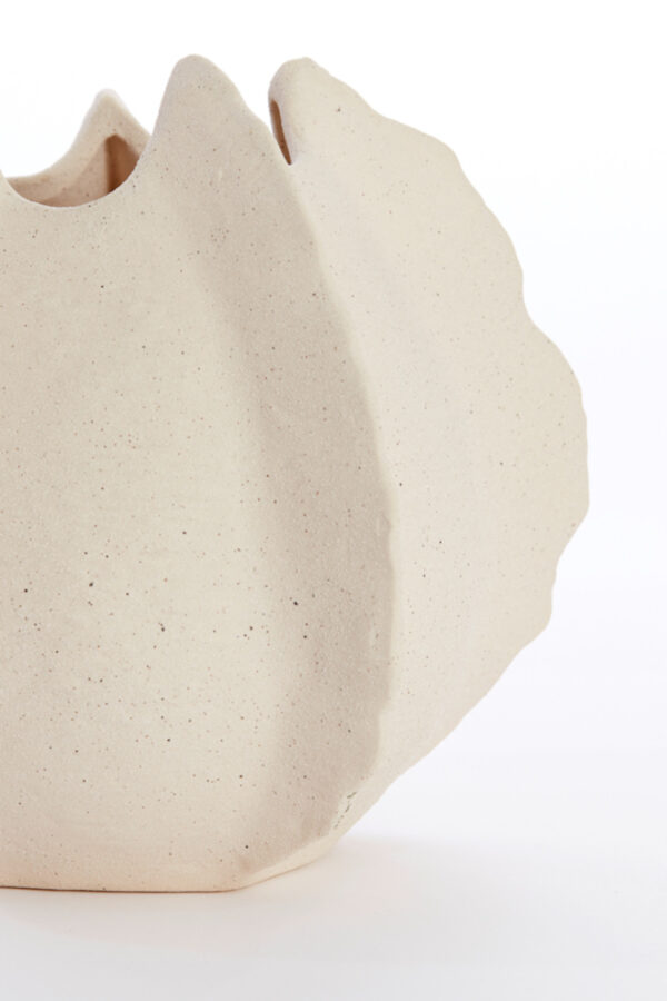 light&livingkeramiekenvaaskelapacrèmekleur–26,5x26x23cm-1