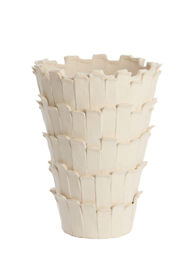 light&livingkeramiekvaasbanyamatcrème–ø33x43cm-778