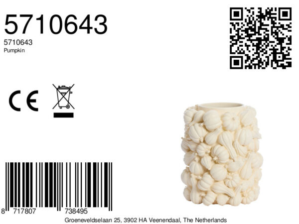 light&livingkleinevaaspumpkinmatcrème–ø27,5x33cm-8a