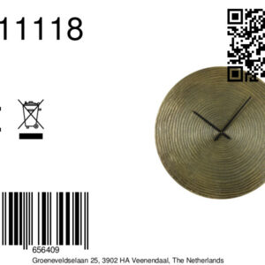 light&livingklokcervinoantiekbrons–ø58cm-8a