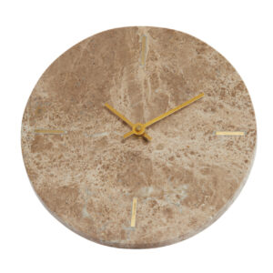 light&livingklokmorenovansteeninbruinmarmer-ø20cm-964