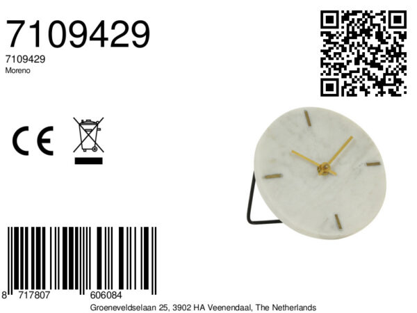 light&livingklokmorenovansteeninwitmarmerlook-ø15cm-8a
