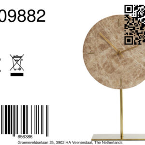 light&livingklokopvoetmorenoinbruinmarmer–25,5x10x42,5cm-8a