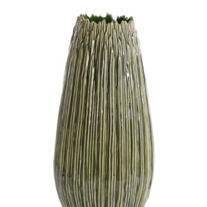 light&livingkoprakeramiekvaasdonkergroen–ø18x36,5cm-320
