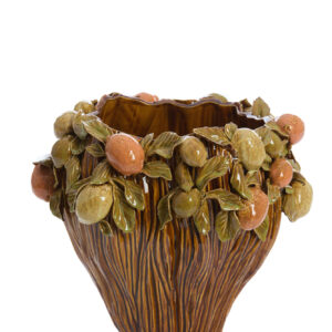 light&livinglemonivaaskeramiekbruin-oranje+groen–ø38x33cm-670