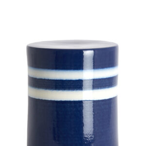 light&livingmoocabijzettafelkeramiekdonkerblauw-wit–ø33x44cm-231