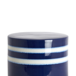 light&livingmoocabijzettafelkeramiekdonkerblauw-wit–ø42x34cm-743