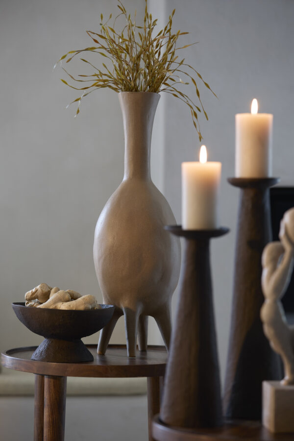 light&livingnuginavaasmatkeramiekinbruin–23x20x62,5cm-525
