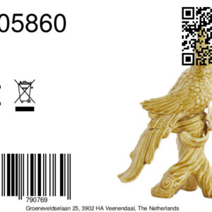 light&livingornamentbirdkeramiekokergeel–22,5x14x39cm-8a