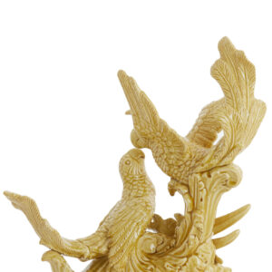 light&livingornamentbirdskeramiekokergeel–43x21x43cm-1