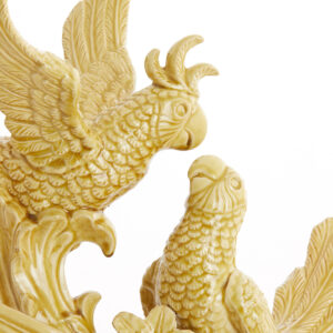 light&livingornamentbirdskeramiekokergeel–43x21x43cm-1