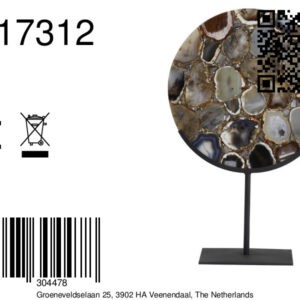 light&livingornamentgouyavansteenagaatbruin+matzwart-35x12x50cm-8a