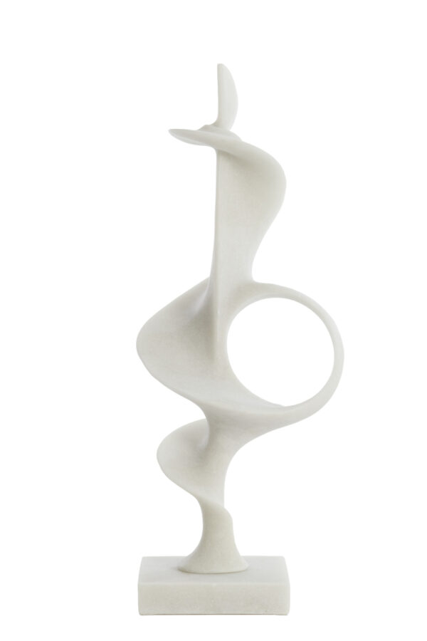 light&livingornamentlovinacvankunststofcrème–19x16x47cm-1