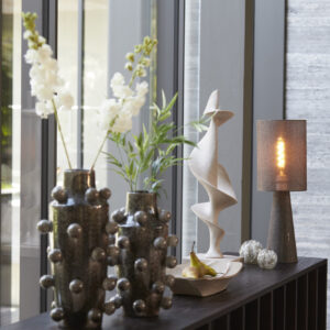 light&livingornamentlovinacvankunststoftaupe–19x16x47cm-1