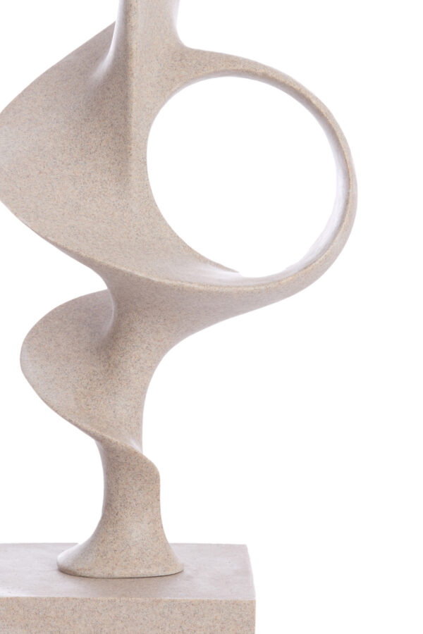 light&livingornamentlovinacvankunststoftaupe–19x16x47cm-1