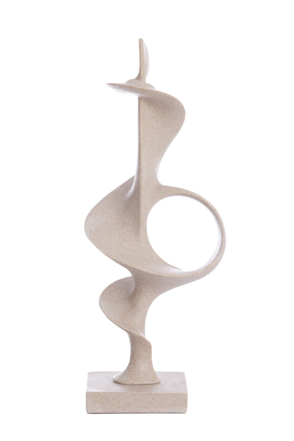 light&livingornamentlovinacvankunststoftaupe–19x16x47cm-1