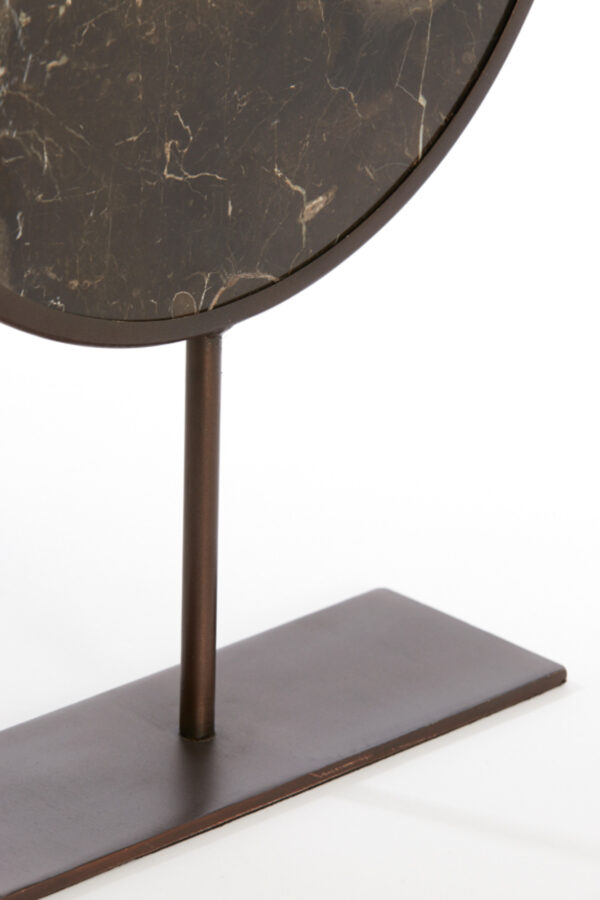 light&livingornamentmorenovansteendonkerbruinmarmer-35x10x51,5cm-1
