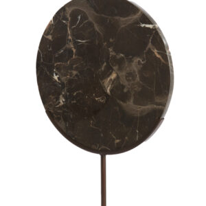 light&livingornamentmorenovansteendonkerbruinmarmer-35x10x51,5cm-1