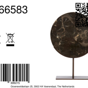 light&livingornamentmorenovansteendonkerbruinmarmer-35x10x51,5cm-8a