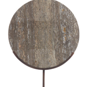 light&livingornamentmorenovansteendonkerbruintravertin-35x10x51,5cm-1