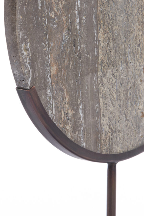 light&livingornamentmorenovansteendonkerbruintravertin-35x10x51,5cm-377