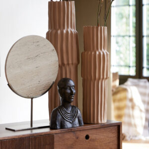 light&livingornamentmorenovansteenzandtravertin-35x10x51,5cm-1