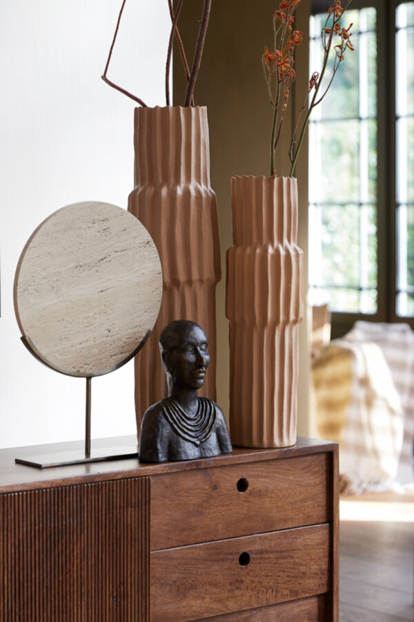 light&livingornamentmorenovansteenzandtravertin-35x10x51,5cm-1