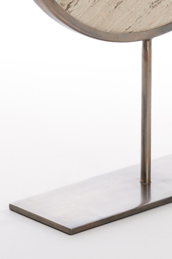 light&livingornamentmorenovansteenzandtravertin-35x10x51,5cm-1