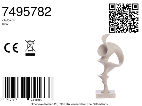 light&livingornamentnajacvankunststofantiekbronszwart–21,5x15x69,5cm-8a