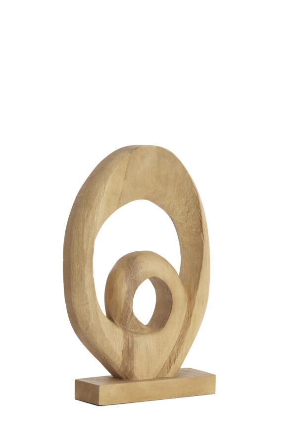 light&livingornamentswordfishkeramiekmatcrème–33x16,5x43,5cm-730