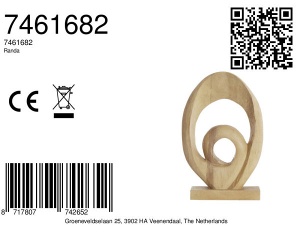 light&livingornamentswordfishkeramiekmatcrème–33x16,5x43,5cm-8a